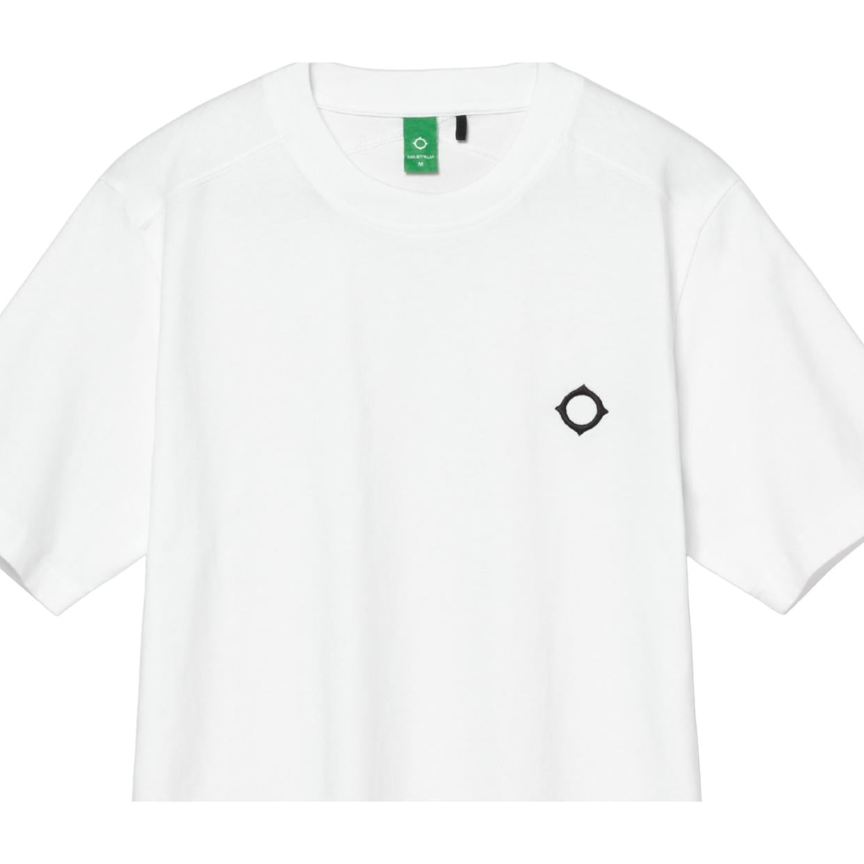 MA.STRUM Embroidered Icon Optic White T-Shirt