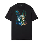 Paul Smith Printed Rabbit Black T-Shirt