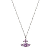 Vivienne Westwood Platinum Lavender Feodorita Pendent