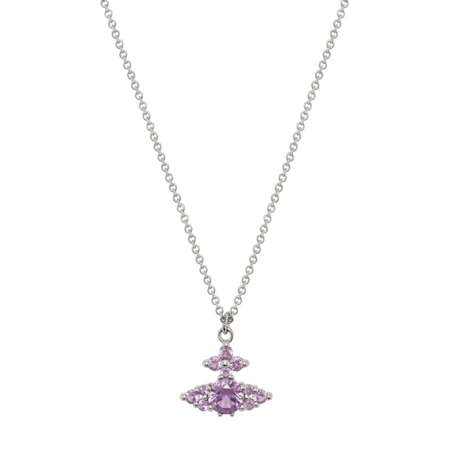 Vivienne Westwood Platinum Lavender Feodorita Pendent