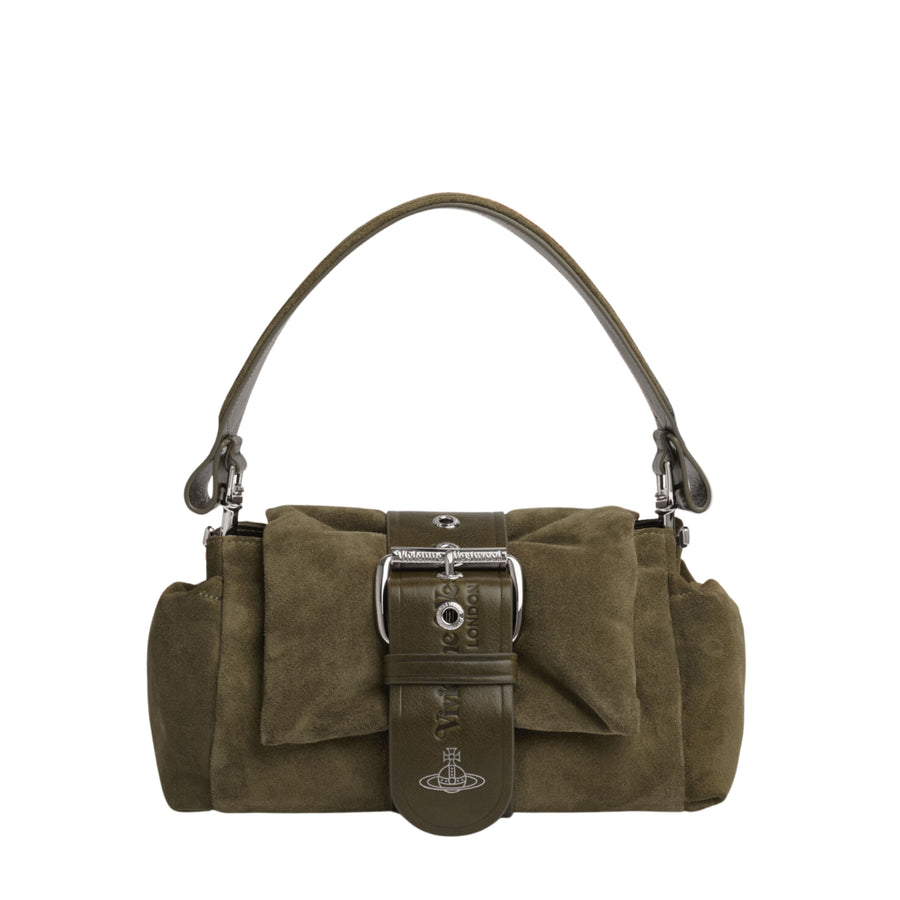 Vivienne Westwood Hazel Treasure Khaki Handbag