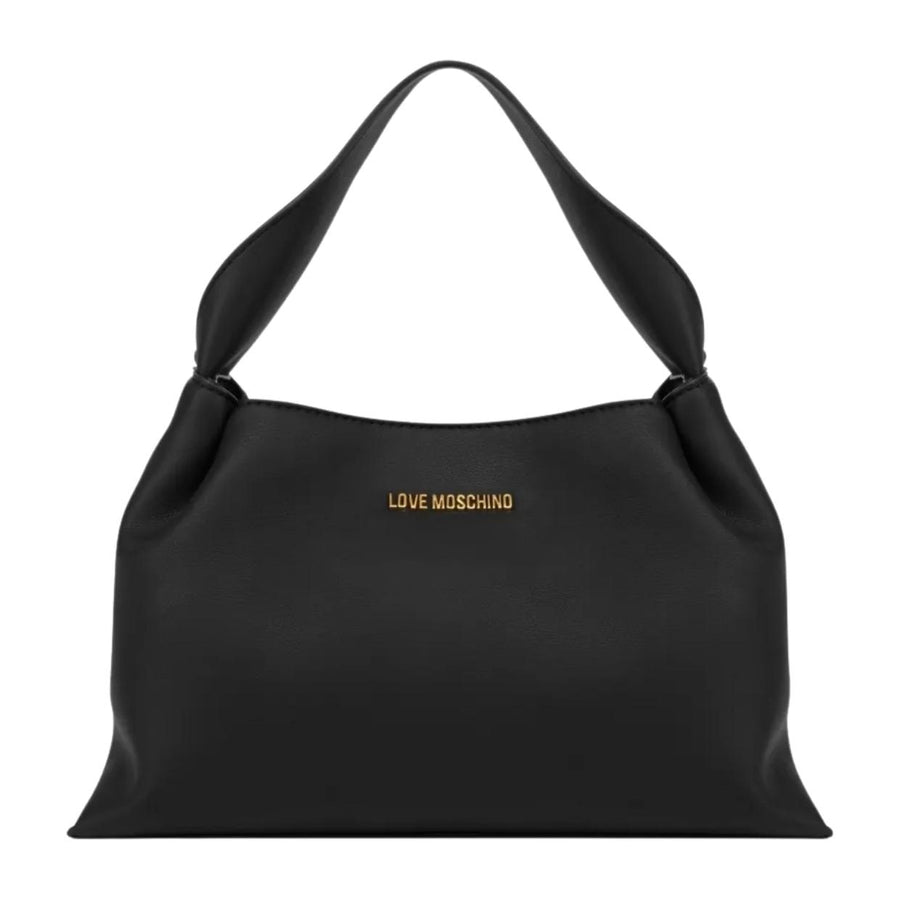 Love Moschino Logo Black Tote Bag
