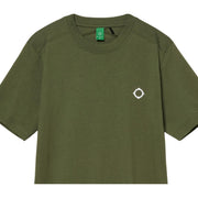 MA.STRUM Embroidered Icon Bronze Green T-Shirt