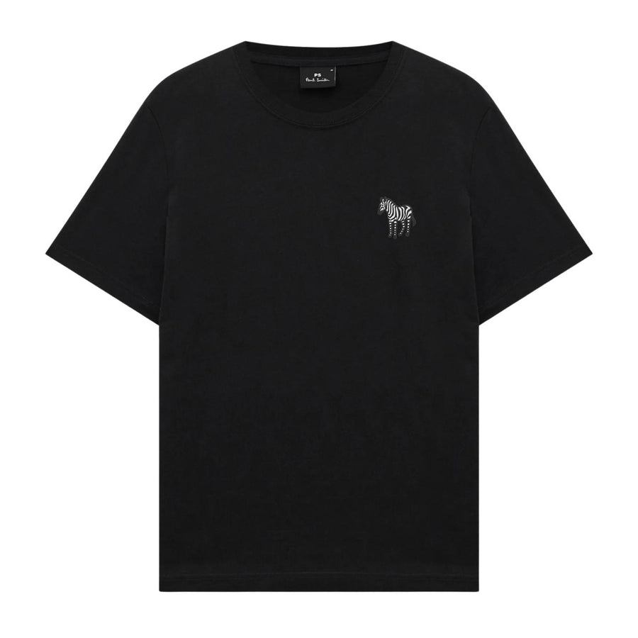 Paul Smith Printed Simple Zebra Black T-Shirt