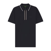 BOSS Philix GOC Stretch Cotton Slim Fit Dark Navy Polo Shirt