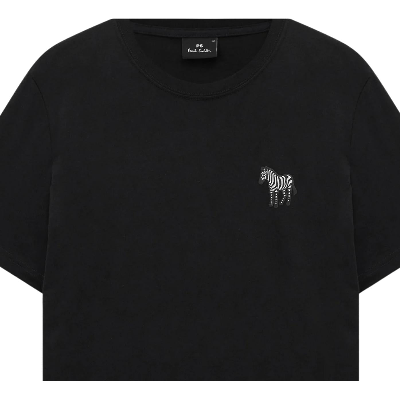 Paul Smith Printed Simple Zebra Black T-Shirt