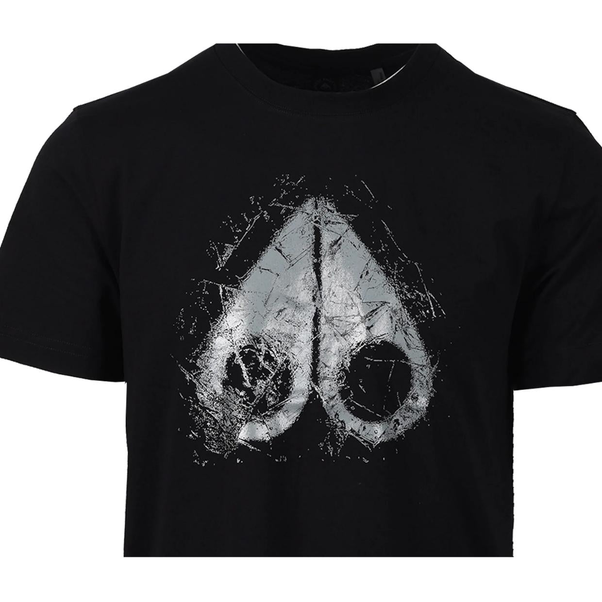 Moose Knuckles Icebreak Logo Black T-Shirt