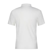 Calvin Klein Embroidered Logo Bright White Polo Shirt