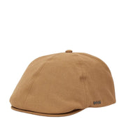BOSS Trystan Tech-Wool Beige Flat Cap