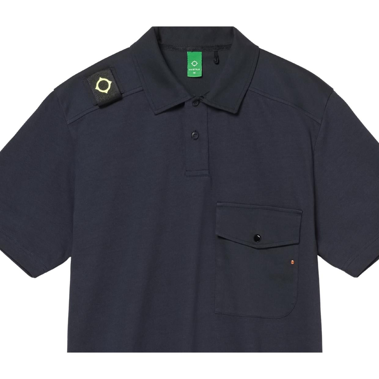MA.STRUM Agile Pocket Ink Navy Polo Shirt