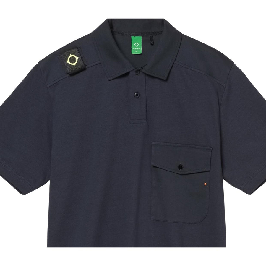MA.STRUM Agile Pocket Ink Navy Polo Shirt