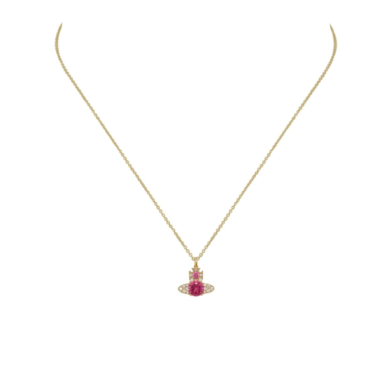 Vivienne Westwood Gold Rose Ismene Pendent