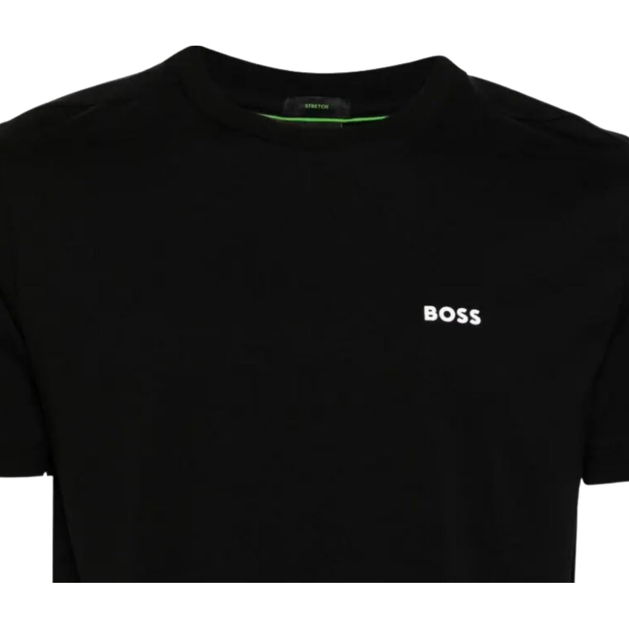 BOSS Contrast Logo Black T-Shirt