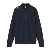 MA.STRUM Spread Collar Ink Navy Sweatshirt