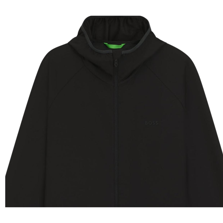 BOSS Commuter Water-Repellent Black Jacket