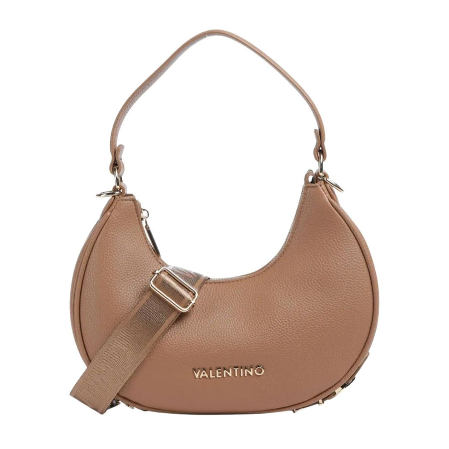 Valentino Bags Shelby Camel Shoulder Bag