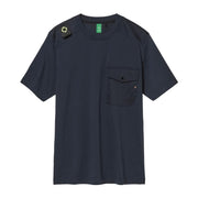 MA.STRUM Ink Navy Sark Pocket T-Shirt
