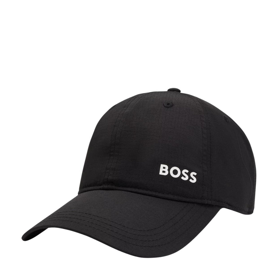 BOSS Print Logo Black Cap