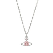 Vivienne Westwood Platinum Champagne Reina Pendent