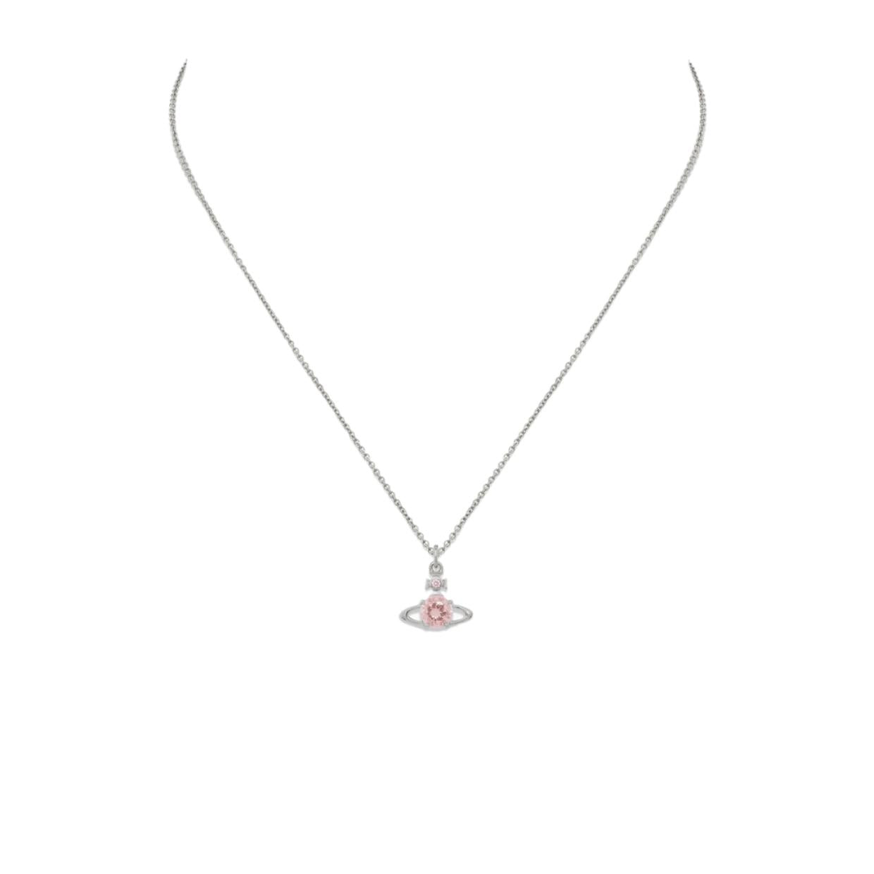Vivienne Westwood Platinum Champagne Reina Pendent