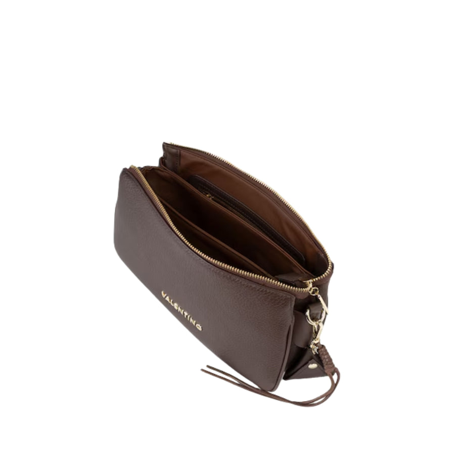 Valentino Bags Maury Brown Crossbody Bag
