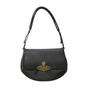 Vivienne Westwood Sadie Black Shoulder Bags