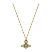 Vivienne Westwood Gold/Black Enamel Rachelle Bas Relief Pendant