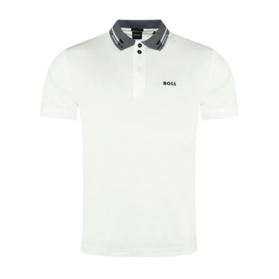 BOSS White Paddy Polo