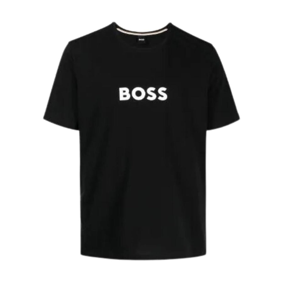 BOSS Printed Logo Black T-Shirt
