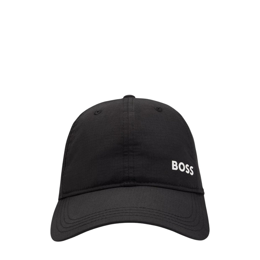 BOSS Print Logo Black Cap