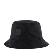 BOSS Logo Patch Febas PL Black Bucket Hat