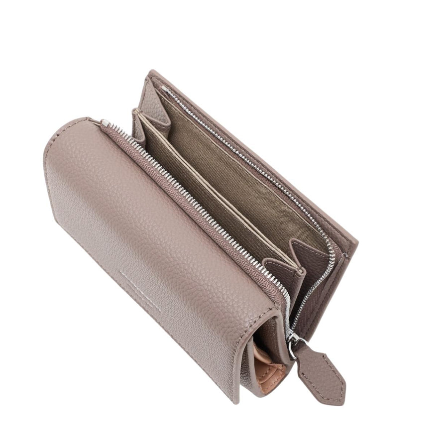 Emporio Armani Logo Beige Bifold Wallet