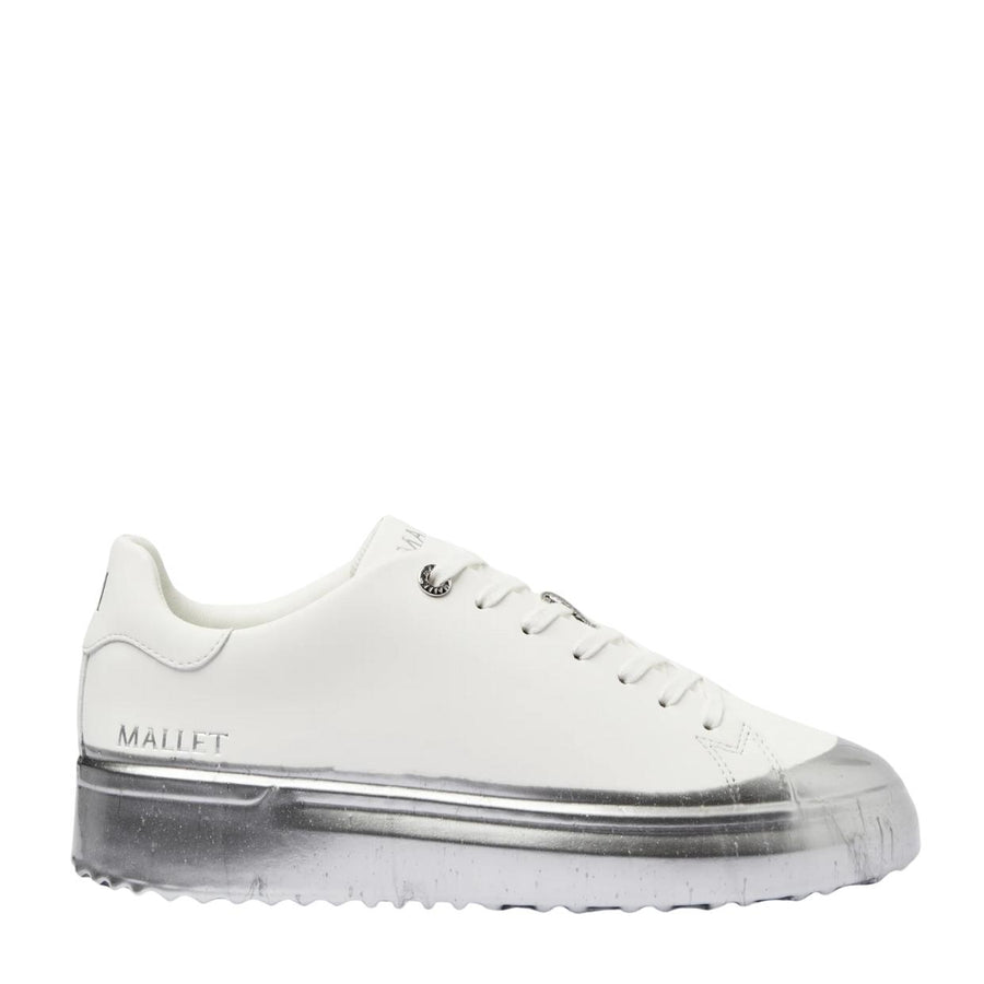 Mallet London GRFTR Lite Silver Dip Trainers - Main Image