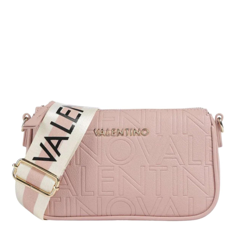 Valentino Bags Pink Pansy Zip Crossbody Bag