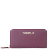 Valentino Bags Zero Re Prugna Zip Around Wallet