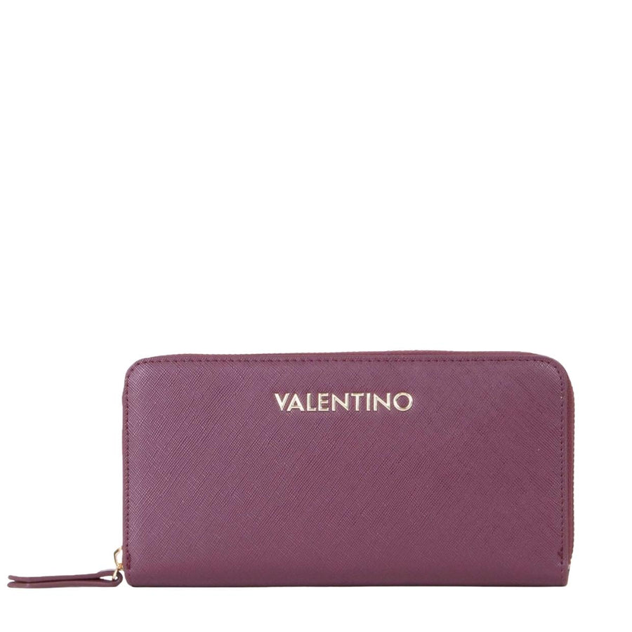 Valentino Bags Zero Re Prugna Zip Around Wallet