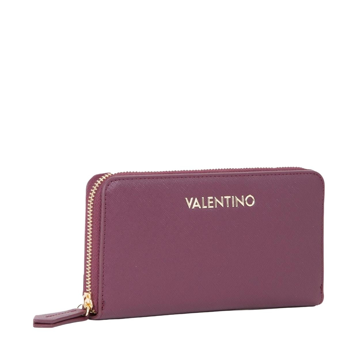 Valentino Bags Zero Re Prugna Zip Around Wallet