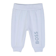 BOSS Baby Printed Logo Pale Blue Tracksuits