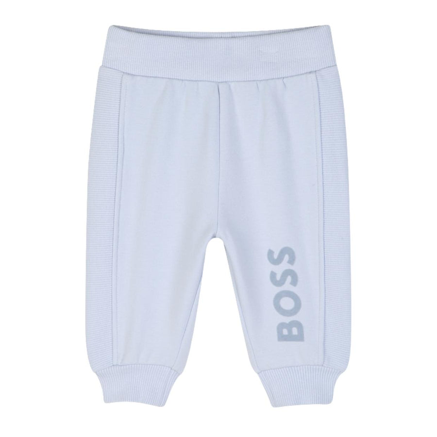BOSS Baby Printed Logo Pale Blue Tracksuits