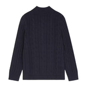 Paul Smith Cable Knit Navy Sweater