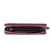 Valentino Bags Zero Re Prugna Zip Around Wallet