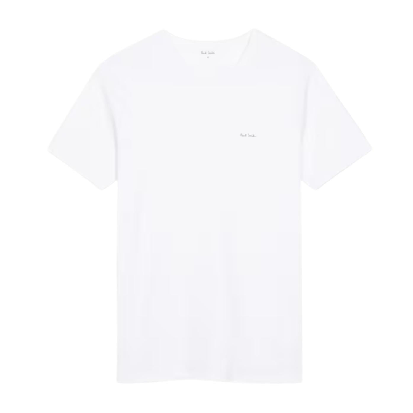 Paul Smith Regular Fit White Three-Pack Lounge T-Shirt