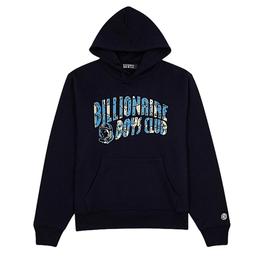 Billionaire Boys Club Gator Camo Arch Logo Navy Hoodie