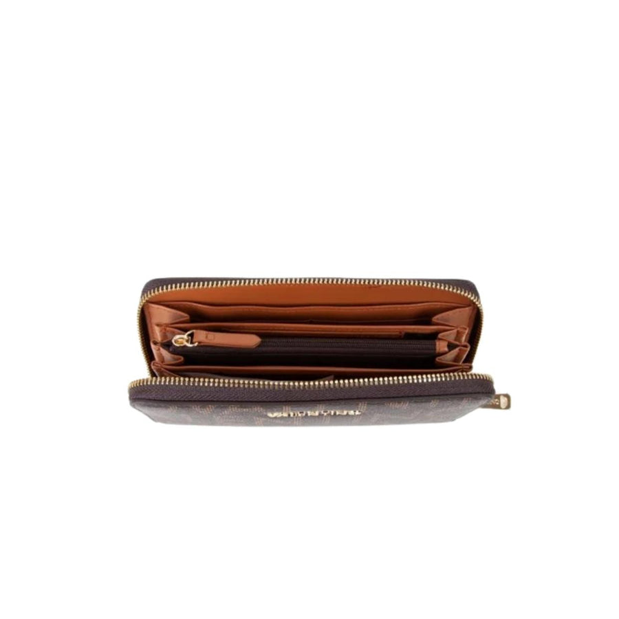 Valentino Bags Regina Re All-Over Logo Zip-Around Wallet
