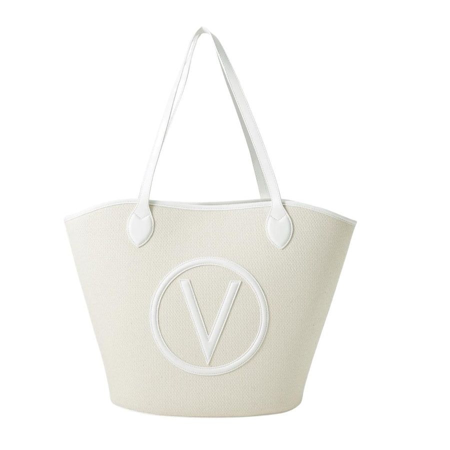 Valentino Bags Natural/White Covent Shopping Bag