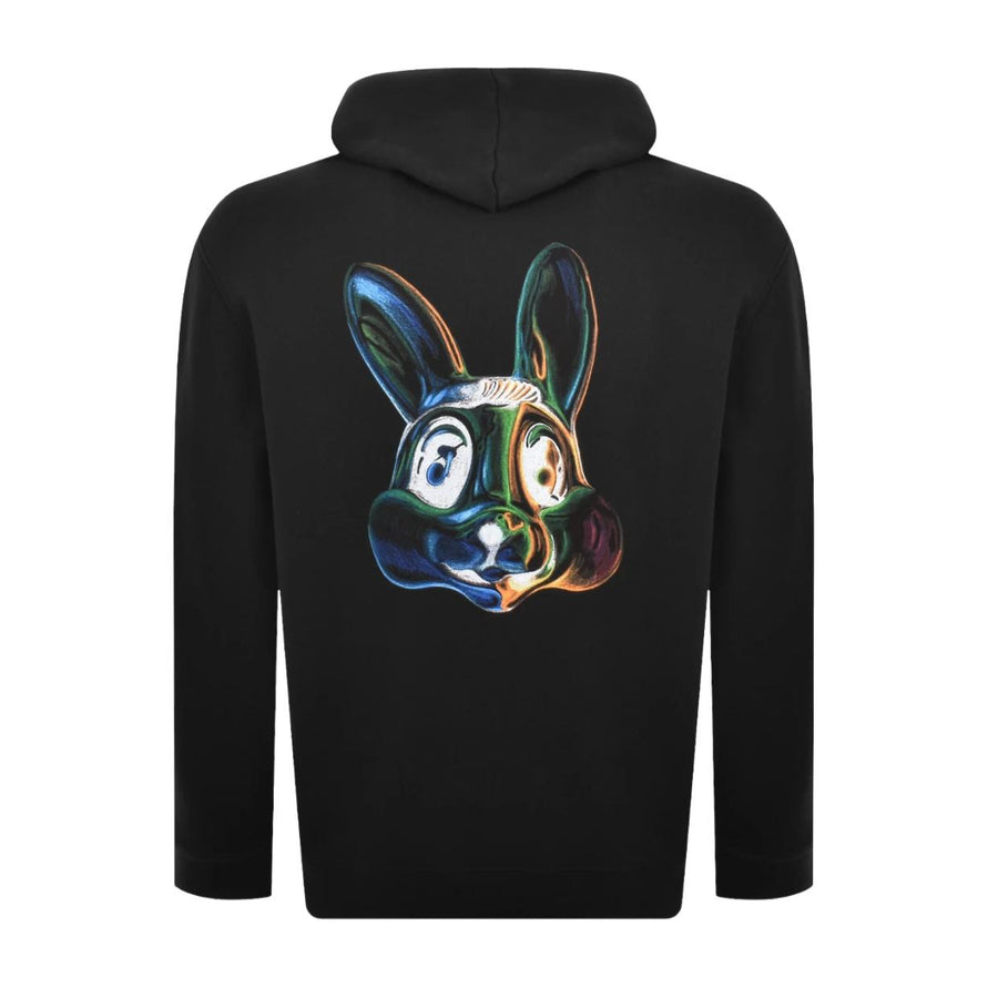 Paul Smith Printed Bunny Black Hoodie