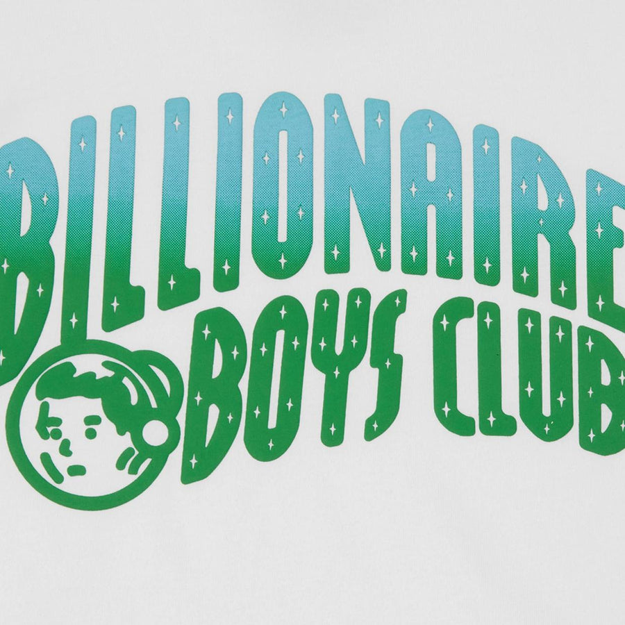Billionaire Boys Club Kids Gradient Puff Print Arch Logo White T-Shirt