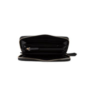 Valentino Bags Zero Re Black Zip Around Wallet
