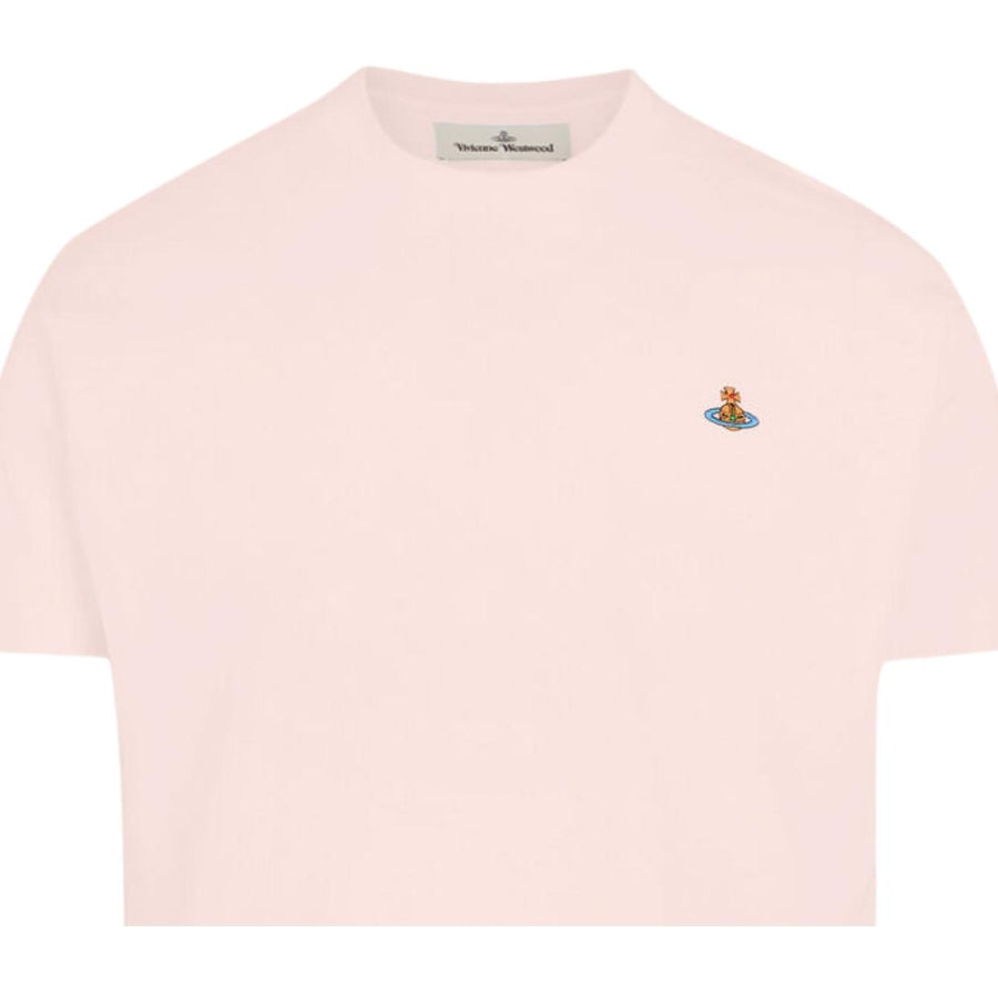 Vivienne Westwood Multicolour Orb Classic Light Pink T-Shirt