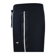Emporio Armani Bodywear Stripe Tape Navy Sweatpants